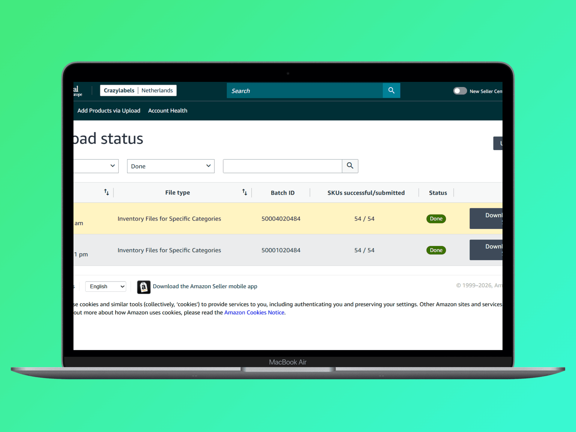 Shopify to Amazon Bulk Product Migration (54 SKUs via Flat File) - Image 3